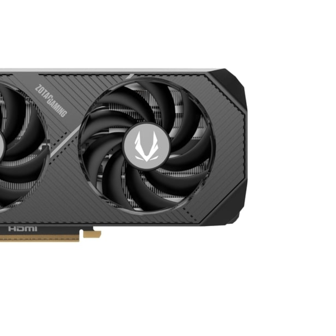 ZOTAC RTX 5070 Twin Edge 12GB graphics card with IceStorm cooling and DLSS 3 for advanced 1440p gaming performance.