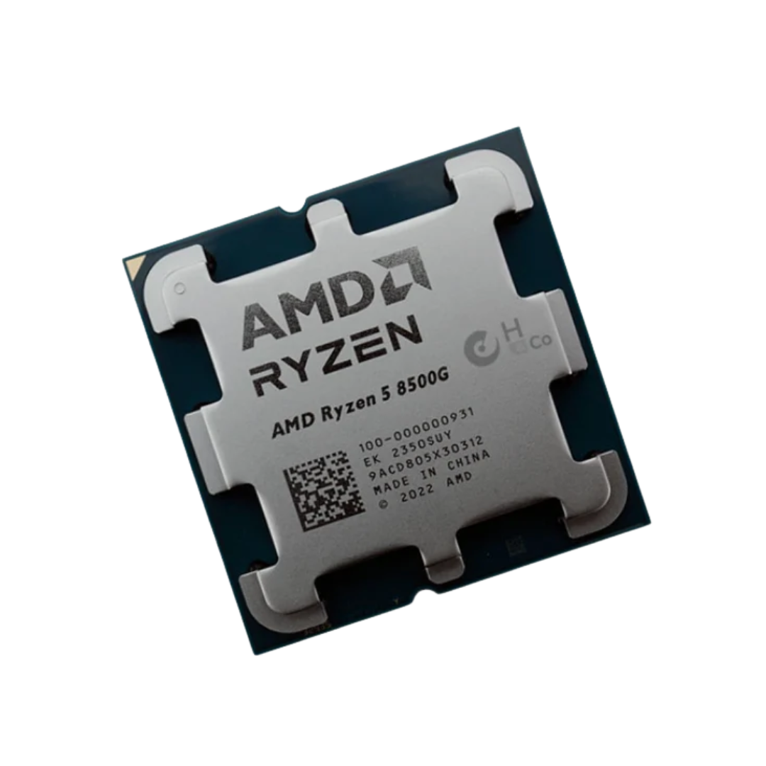 AMD Ryzen 5 8500G 3.5 GHz AM5 Processor, 6 Cores & 12 Threads, Radeon Graphics, 16MB L3 Cache, 5.0 GHz Max Boost Clock, Dual Channel DDR5 Memory, 192GB Max Memory Size | 100-100001236BOX