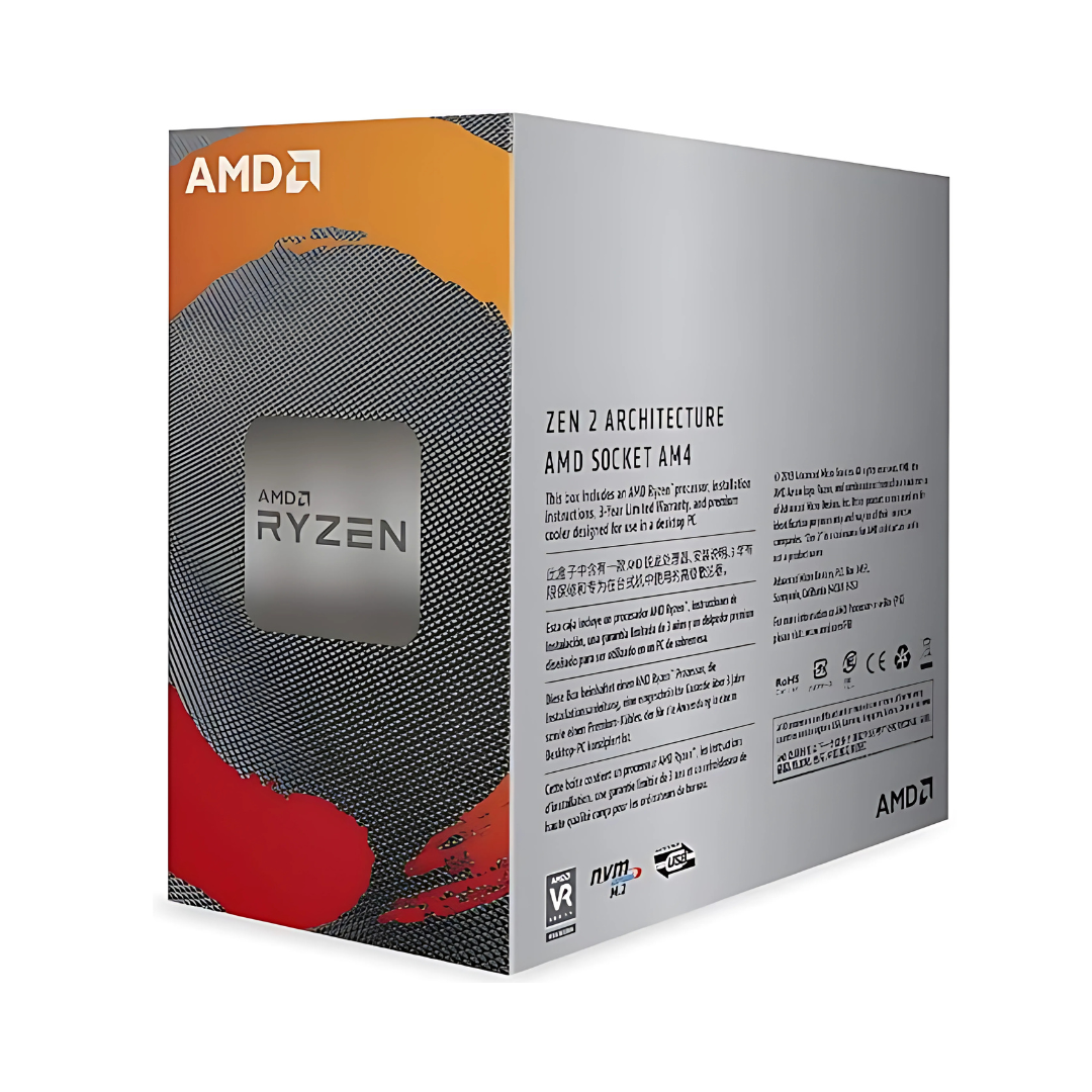 AMD Ryzen 5 3600 3.6GHz AM4 CPU, 6C/12T, 32MB Cache, 4.2GHz Boost, DDR4, 128GB Max | 100-100000031BOX