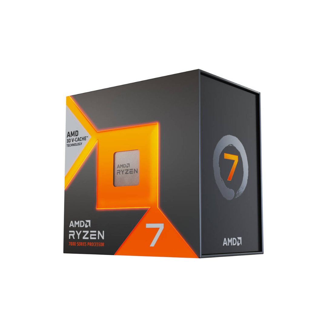 AMD Ryzen 7 7800X3D 4.2 GHz AM5 Processor, 8 Cores & 16 Threads, 96MB L3 Cache, 5.0 GHz Max Boost Clock, Dual Channel DDR5 Memory, 256GB Max Memory Size | 100-100000910WOF