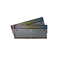 Two Corsair Dominator Platinum RAM modules on a white background