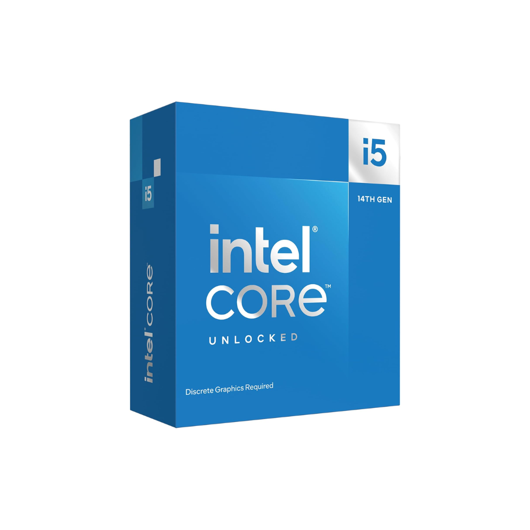 Intel Core i5-14400F 2.5 GHz LGA 1700 Processor, Intel UHD Graphics 730, 10 Cores & 16 Threads, 20MB Smart Cache, 4.7 GHz Max Turbo Frequency, Dual Channel DDR5 Memory, 192GB Max Memory Size | BX8071514400
