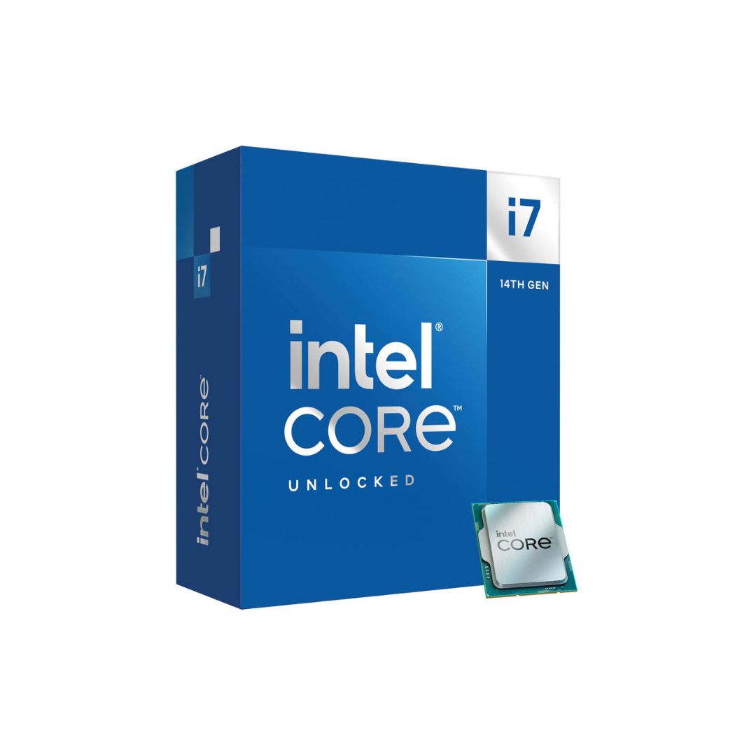 Intel Core i7-14700F 2.1 GHz LGA 1700 Processor, No Integrated Graphics, 20 Cores & 28 Threads, 33MB Smart Cache, 5.4 GHz Max Turbo Frequency, Dual Channel DDR5 Memory, 192GB Max Memory Size | BX8071514700F
