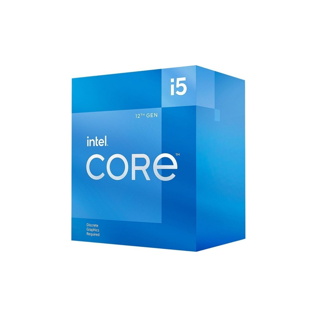 Intel Core i5-12400F 2.5 GHz LGA 1700 Processor, No Integrated Graphics, 6 Performance Cores, 12 Threads, 18MB Smart Cache, 4.4 GHz Max Turbo Frequency, Dual Channel DDR5 Memory, 128GB Max Memory Size | BX8071512400F