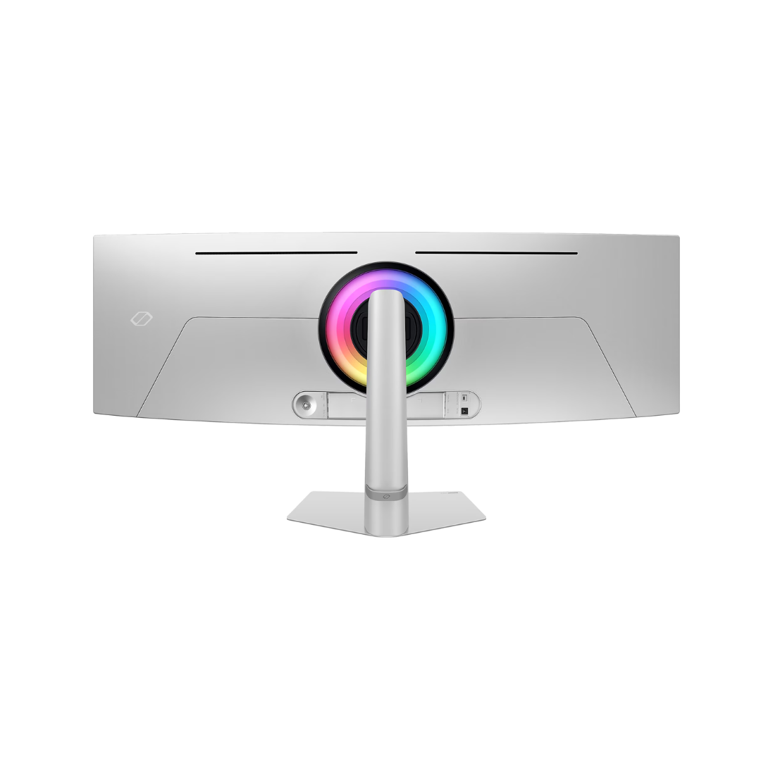 Samsung 49" Gaming Monitor G9 G93SC Odyssey OLED Dual QHD 240Hz Refresh Rate 0.03Ms Response Time, Height Adjustable, Silver